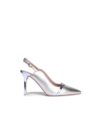 MALONE SOULIERS Marion 85 Slingbacks - Silver