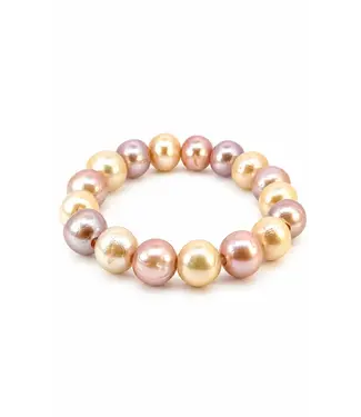 VINCENT PEACH Pearl Stretch Bracelet