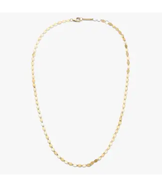 LANA JEWELRY 18" Nude Chain Choker - Yellow Gold