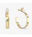 LANA JEWELRY Diamond Wide Huggies