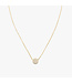 LANA JEWELRY 18" Diamond Circle Pendant Necklace