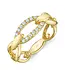 SHY CREATION Diamond Link Ring