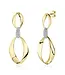 SHY CREATION Diamond Mobius Earrings