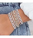 SHY CREATION 7" Diamond Tennis Bracelet - White Gold