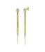 SHY CREATION Diamond Fringe Earrings