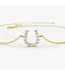 SHY CREATION Diamond Horseshoe Bracelet
