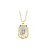 SHY CREATION Diamond Faceted Ball Chain Necklace