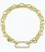 SHY CREATION Diamond Paperclip Link Bracelet