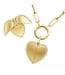 KC DESIGNS Diamond Split Heart Locket on Charm Necklace