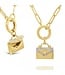 KC DESIGNS Small Diamond "Little Pocket" Letter Necklace