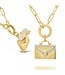 KC DESIGNS Large Diamond "Little Pocket" Letter Necklace