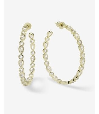 Melinda Maria Isla Gold Hoops