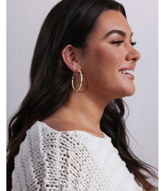 Melinda Maria Isla Gold Hoops