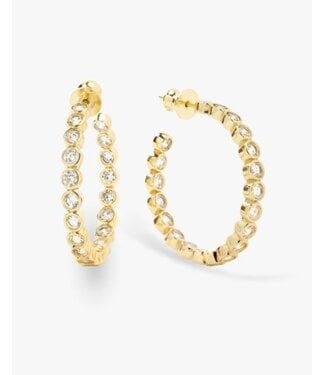 Melinda Maria Baroness Gold Hoops