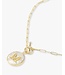 Melinda Maria Love Letters Medallion Necklace - M