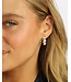 Melinda Maria She's an Icon Gold Hoops