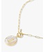 Melinda Maria Love Letters Medallion Necklace - J