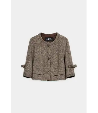 Brown/White Jacket