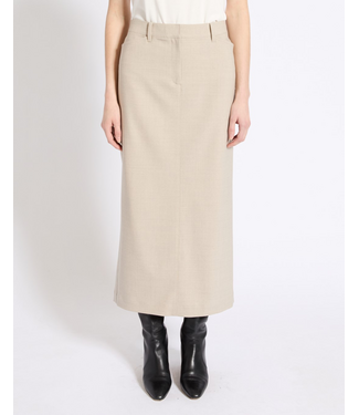 Lafayette 148 Wool Trouser Stretch Skirt