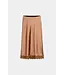 Satin Skirt with Lace Detail