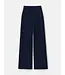 Lafayette 148 Rosette Jacquard Thames Wide-Leg Pants