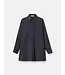 Lafayette 148 Pinstripe Silk Convertible Wrap Blouse