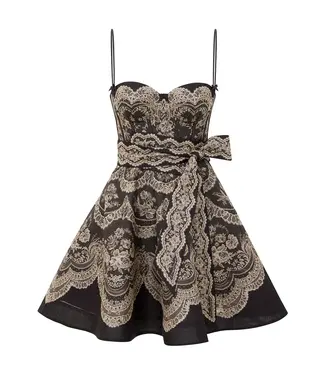 ZIMMERMANN Clash Bustier Mini Dress