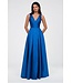 THEIA Velina V-Neck Gown