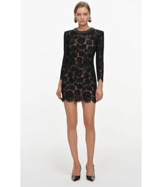 SELF-PORTRAIT Lace Mini Dress