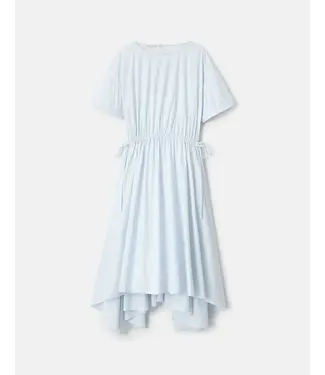 Lafayette 148 Drawstring Cotton Midi Dress