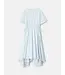 Lafayette 148 Drawstring Cotton Midi Dress