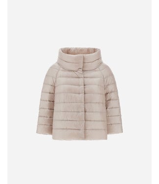 HERNO Sofia Nylon Ultralight Coat - Champagne