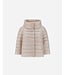HERNO Sofia Nylon Ultralight Coat - Champagne