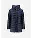 HERNO Amelia Nylon Ultralight Trench Coat - Navy Blue