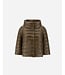 HERNO Sofia Nylon Ultralight Coat - Army Green