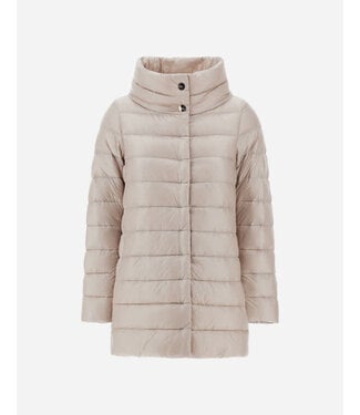 HERNO Amelia Nylon Ultralight Trench Coat - Pearl Grey