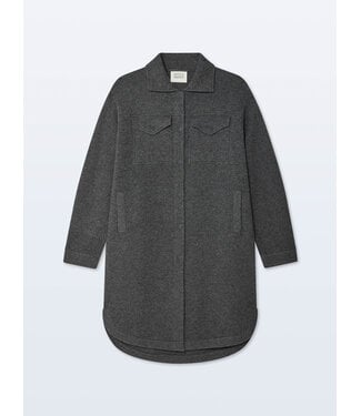 WHITE & WARREN Cashmere Merino Fringe Coat