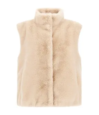 HERNO Beaver Faux Fur Vest
