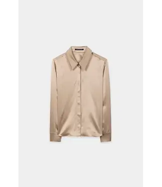 Long Sleeve Silk Blouse