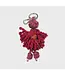 MY BOB Alexandre Burgundy Key Chain