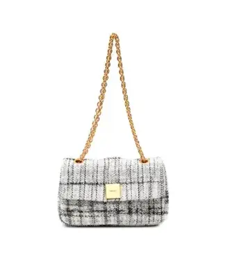 MISSONI Soft Checkered Small Shoulder Bag