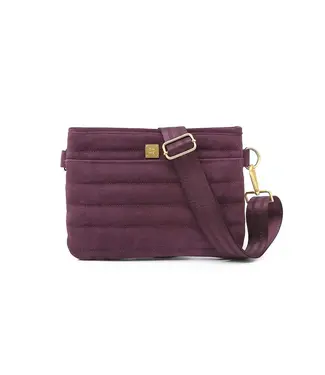 THINK ROYLN Bordeaux Suede Bum Bag