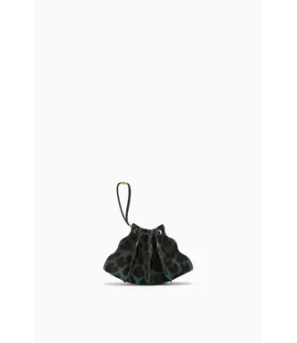ULLA JOHNSON Adria Small Crossbody - Emerald Leopard