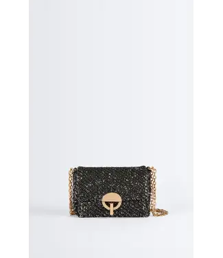 VANESSA BRUNO Small Moon Sequin Shoulder Bag
