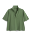 FRANK & EILEEN Collared Popover Henly Top