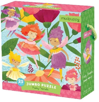 Mudpuppy mudpuppy Fairy Friends (25pc jumbo puzzle)