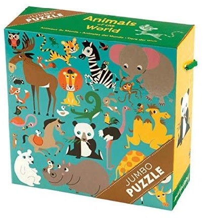 Mudpuppy mudpuppy Animals of the World (25pc jumbo puzzle)