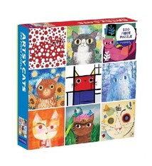 Mudpuppy mudpuppy Arsty Cats (500pc puzzle)