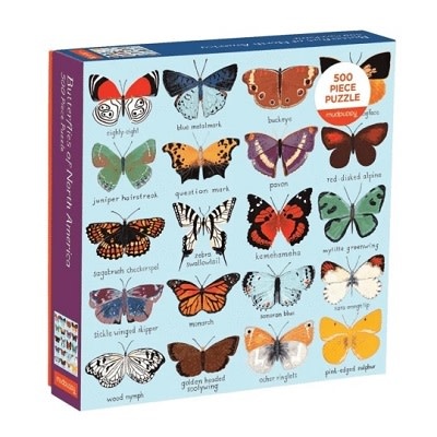 Mudpuppy mudpuppy Butterflies of North America (500pc puzzle)
