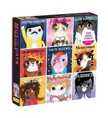 Mudpuppy mudpuppy Music Cats (500 pc puzzle)